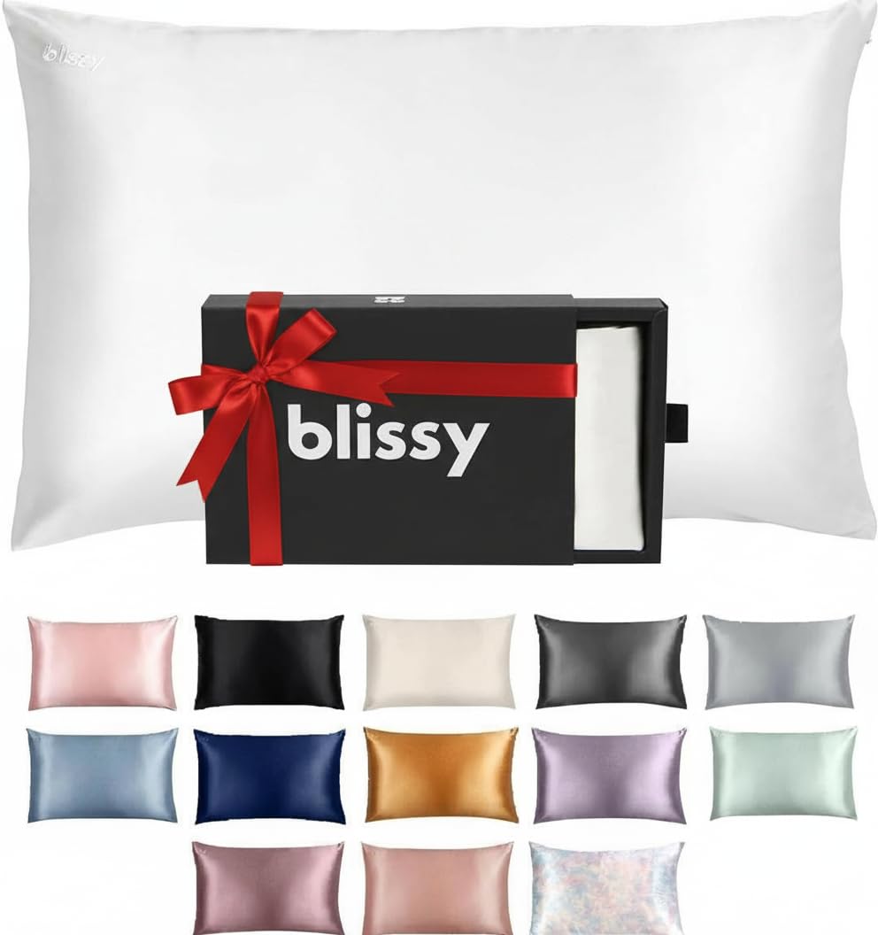 Blissy Funda de Almohada de Seda